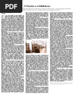 O Paraíso e as Bibliotecas