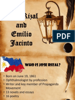 Jose Rizal and Emilio Jacinto