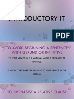 Introductory It