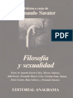Savater, Fernando - Filosofia y sexualidad.pdf