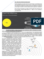 Texto - Geocentrismo e Heliocentrismo e Atividades