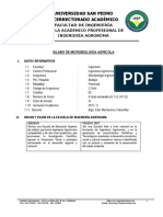 Silabo de Microbiologia Agricola Sem I - 2017