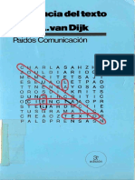 Teun A van Dijk - La Ciencia del Texto.pdf