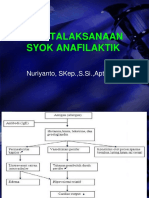 Penatalaksanaan Syok Anafilaktik