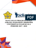 Rancangan Program Kerja Asrama-1