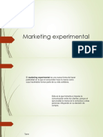 Marketing Experimental