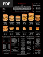 Post Falls Drive Thru Menu Board 2018 48w X 48h 4