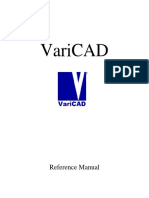VariCAD. Reference Manual