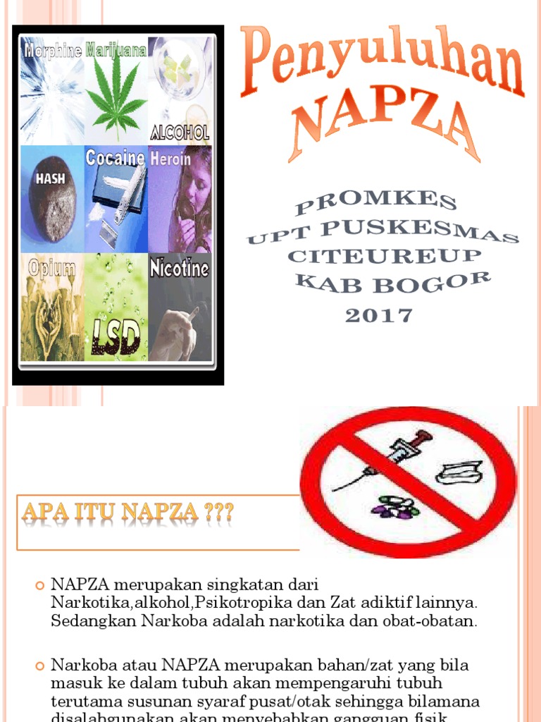 Pencegahan Penyalahgunaan NAPZA | PDF
