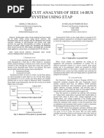 Short Circuit Analysis of Ieee 14-Bus System