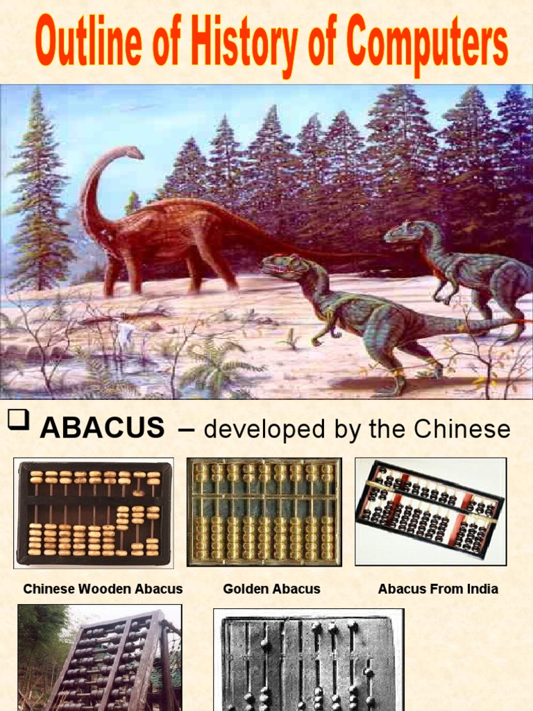 History of Computing Devices | PDF