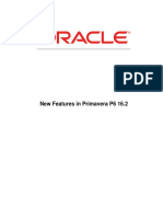 New Features in Primavera P6 16.2 PDF