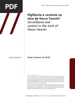 Vigilância e Controle Na Obra de Harun Farocki