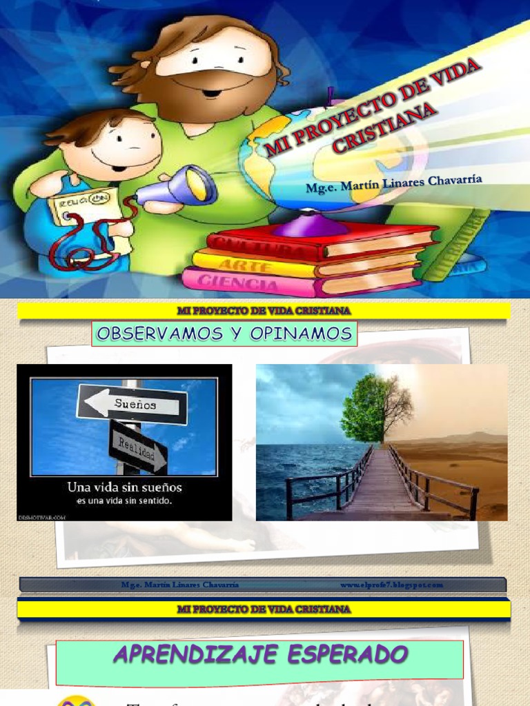 Proyecto de Vida Cristiana | PDF | Fe | Dios
