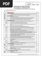 Elevator Pre Inspection Checklist
