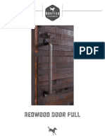 Redwood Door Pull 1 1