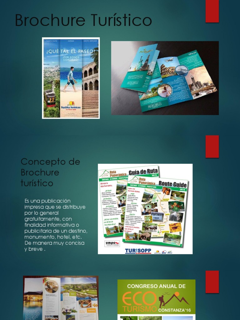 Guía para Crear Brochures Turísticos | PDF