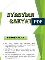 Nyanyian Rakyat