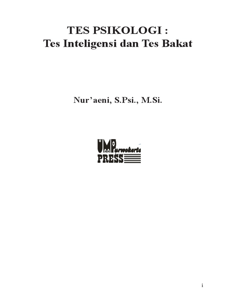 Tes Psikologi Pdf