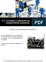 MANTENIMIENTO PREVENTIVO 