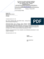 Surat Permohonan Ijin Sosialisasi PPDB - MA