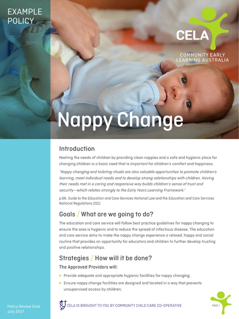 Nappy Change PDF Diaper Hygiene