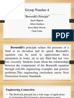 Group Number 4: "Bernoulli's Principle"