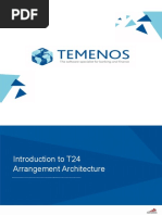 T24 Induction Arrangement Architecture - R18