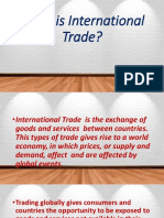 What Is International Trade
