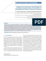 Capacity Assessment and Design of CFRP-Strengthened Steel Cannel Columns