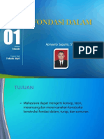 Fondasi Dalam: Apriyanto Saputra, ST, MT