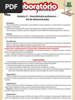 Quimica 3 Descobrindo Polimeros Kit de Demonstracao