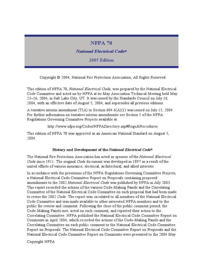 Nfpa 70 PDF PDF