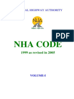 NHA Code 2005 Volume I PDF