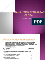 Manajemen Pemasaran Global