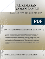 WA 081-225-969-687 Terbagus Alamat Grosir Tempat Sampah Dari Anyaman Bambu Semarang