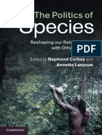 Raymond Corbey, Annette Lanjouw-The Politics of Species - Reshaping Our Relationships With Other Animals-Cambridge University Press (2013) PDF