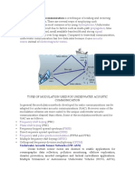 Hydrophones Propagation Signal Attenuation Acoustic Waves Electromagnetic Waves