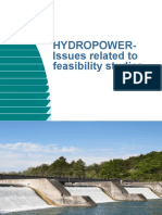 HYDROPOWER-Issues Related To Feasibility Studies