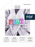 Buletin Doa Ukmkp Up Fe: Edisi Maret 2019