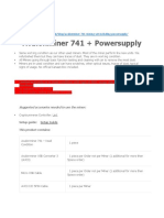 Avalonminer 741 + Powersupply