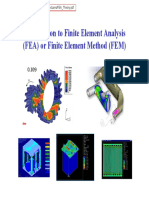 Finite Element Analysis (FEA) Introduction