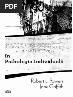 Caiet de Lucru Psihologia Individuala PDF