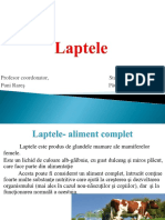 Laptele