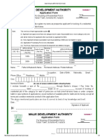 Taiser Town Application Form