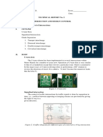 Technical Report No. 2 Intersection and Design Control TITLE: Methods of Control of Intersections I. Outline