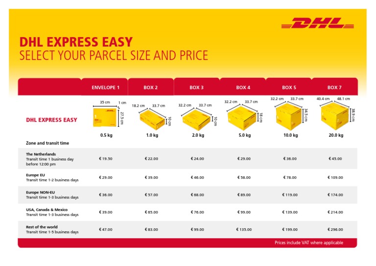 DHL ExpressEasy | European Union | Business