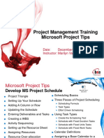 Project Management Training by Ms Project