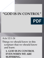 God Is in Control