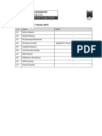 SVAD - List of Selected Candidates